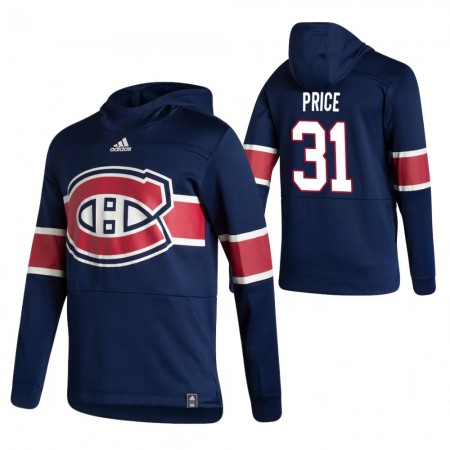 Montreal Canadiens Carey Price 31 2020-21 Reverse Retro Sawyer Hoodie - Homem